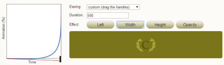 css3 ease generator function